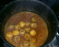 Almôndega de hambúrguer (receita de universitário)