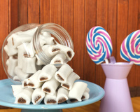 Bala de coco recheada