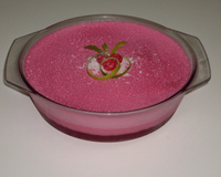 Sobremesa de gelatina