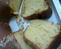 Bolo de farinha de milho