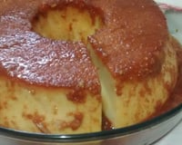 Pudim de pão de liquidificador