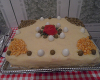 Torta salgada de pão de fôrma