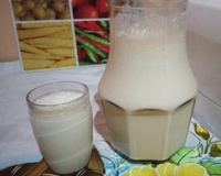 Suco de cupuaçu cremoso