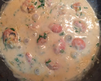 Lagostin ao requeijão