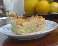 Torta de batata e camarão