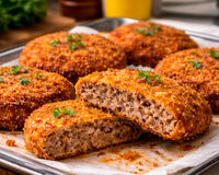 Você nunca pensou em fazer carne moída assim: a versão à milanesa surpreende tanto que até parece filé mignon