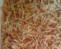 Macarronada de camarão