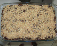 Pavê de amendoim e chocolate