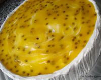 Bolo mousse de maracujá