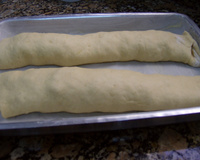 Baguetes recheado de frango com legumes