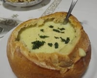 Sopa creme de palmito