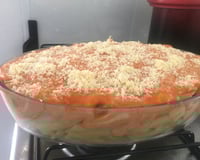 Macarrão com requeijão