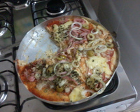 Pizza de liquidificador