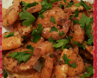 Camarão alho e óleo realli