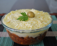 Escondidinho de batata com carne moída