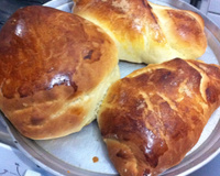 Pão caseiro simples (pão sovado)