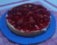 Torta fácil de morango