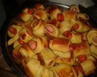 Enroladinho de salsicha