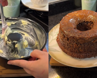 Bolo de 4 camadas viral no TikTok: a receita com excesso de manteiga realmente funciona? Descubra com o TudoGostoso