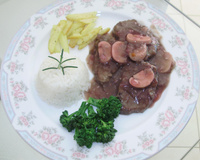 Filé ao molho madeira