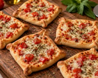 Receita de pizza com massa de pastel feita na airfryer: receita que aprendi no TudoGostoso tem borda recheada e fica pronta em 10 minutos