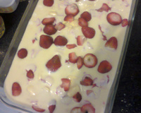 Torta Gelada de Morango