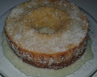 Bolo de coco de liquidificador