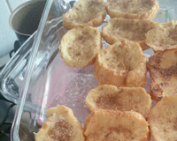 Rabanada especial de forno