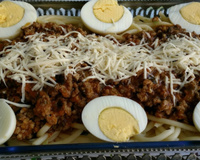 Macarronada à bolonhesa do Lúcio Cezar