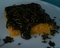 Bolo de cenoura sem ovos e com leite de soja