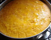 Bolo de laranja com calda