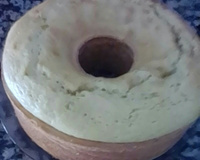 Bolo de massa de mandioca (puba)