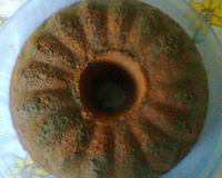 Bolo de fubá com canela