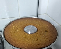 Bolo de cenoura com aveia integral
