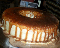 Bolo de sorvete caseiro