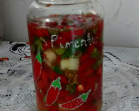 Conserva de pimenta dedo-de-moça