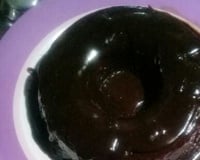 Cobertura de chocolate com creme de leite