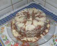 Bolo cavado guloseima