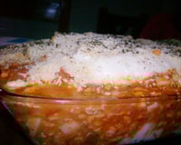 Camarão com catupiry dissolvido