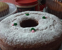 Pão-de-ló de fubá Sanclair