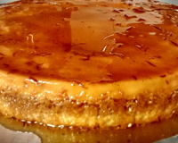 Bolo pudim de laranja