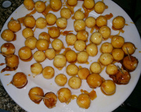 Bala de leite em pó caramelisada