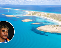O refúgio de verão de Lamine Yamal: uma praia paradisíaca sem casas ao redor no Mediterrâneo, onde se servem as melhores sardinhas grelhadas