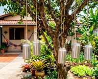 Para que serve pendurar latas de refrigerante no jardim? Essa técnica está se tornando popular e a explicação é simples