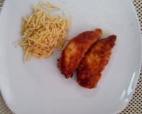 Filé de frango crocante