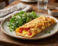 Troquei a massa tradicional por essa panqueca de queijo sem glúten do TudoGostoso e agora só faço assim! Fica douradinha e deliciosa