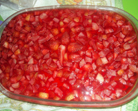 Sobremesa de gelatina