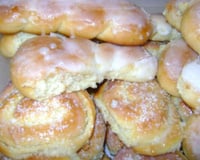 Rosca de leite condensado com coco