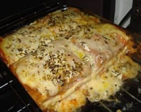 Sanduíche de forno cremoso