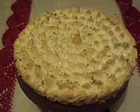 Torta de limão com merengue italiano